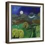 Chalk Horse Hill, 2010-Lisa Graa Jensen-Framed Giclee Print