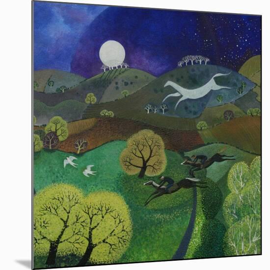 Chalk Horse Hill, 2010-Lisa Graa Jensen-Mounted Giclee Print