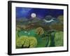 Chalk Horse Hill, 2010-Lisa Graa Jensen-Framed Giclee Print