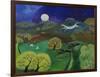 Chalk Horse Hill, 2010-Lisa Graa Jensen-Framed Giclee Print