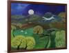 Chalk Horse Hill, 2010-Lisa Graa Jensen-Framed Giclee Print