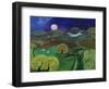 Chalk Horse Hill, 2010-Lisa Graa Jensen-Framed Giclee Print