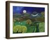 Chalk Horse Hill, 2010-Lisa Graa Jensen-Framed Giclee Print