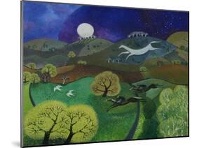 Chalk Horse Hill, 2010-Lisa Graa Jensen-Mounted Giclee Print