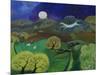 Chalk Horse Hill, 2010-Lisa Graa Jensen-Mounted Premium Giclee Print