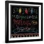 Chalk it Up 16-Holli Conger-Framed Giclee Print