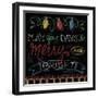 Chalk it Up 16-Holli Conger-Framed Giclee Print