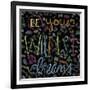 Chalk it Up 7-Holli Conger-Framed Giclee Print