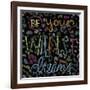 Chalk it Up 7-Holli Conger-Framed Giclee Print