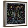 Chalk it Up 7-Holli Conger-Framed Giclee Print