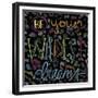 Chalk it Up 7-Holli Conger-Framed Giclee Print