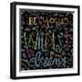 Chalk it Up 7-Holli Conger-Framed Giclee Print