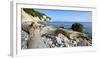 Chalk Rocks, Erratic Blocks, Driftwood, National Park Jasmund, Island RŸgen-Andreas Vitting-Framed Photographic Print