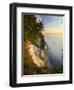 Chalk Rocks in the Morning Light, National Park Jasmund, Mecklenburg-West Pomerania-Andreas Vitting-Framed Photographic Print