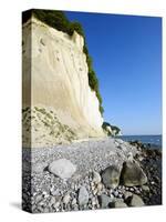 Chalk Rocks, National Park Jasmund, Island RŸgen, Mecklenburg-West Pomerania, Germany-Andreas Vitting-Stretched Canvas