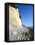 Chalk Rocks, National Park Jasmund, Island RŸgen, Mecklenburg-West Pomerania, Germany-Andreas Vitting-Framed Stretched Canvas