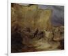 Chalk Rocks of Ruegen-Karl Blechen-Framed Premium Giclee Print