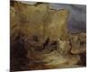 Chalk Rocks of Ruegen-Karl Blechen-Mounted Premium Giclee Print