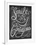 Chalk Smile-Dorothea Taylor-Framed Art Print