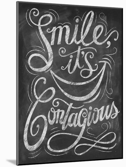 Chalk Smile-Dorothea Taylor-Mounted Art Print