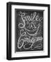 Chalk Smile-Dorothea Taylor-Framed Art Print