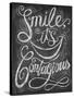 Chalk Smile-Dorothea Taylor-Stretched Canvas