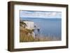 Chalk Stacks and Cliffs at Old Harry Rocks, Between Swanage and Purbeck, Dorset-Matthew Williams-Ellis-Framed Photographic Print