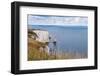 Chalk Stacks and Cliffs at Old Harry Rocks, Between Swanage and Purbeck, Dorset-Matthew Williams-Ellis-Framed Photographic Print