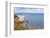 Chalk Stacks and Cliffs at Old Harry Rocks, Between Swanage and Purbeck, Dorset-Matthew Williams-Ellis-Framed Photographic Print