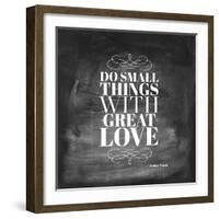 Chalk Type - Great Love-Stephanie Monahan-Framed Giclee Print