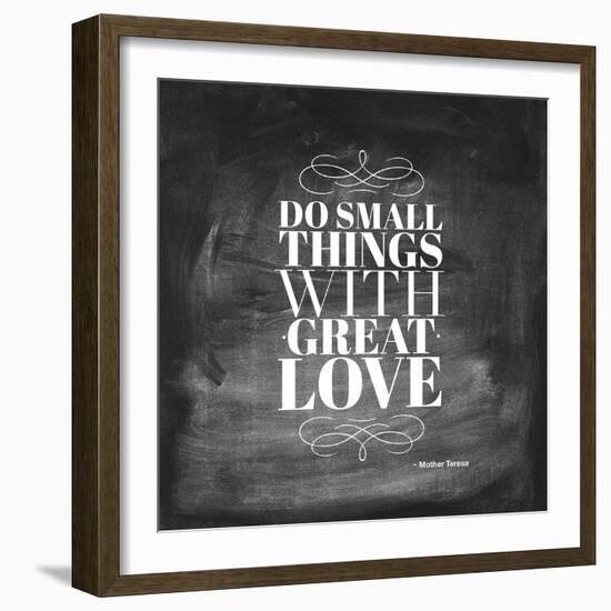 Chalk Type - Great Love-Stephanie Monahan-Framed Giclee Print