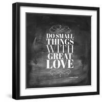 Chalk Type - Great Love-Stephanie Monahan-Framed Giclee Print