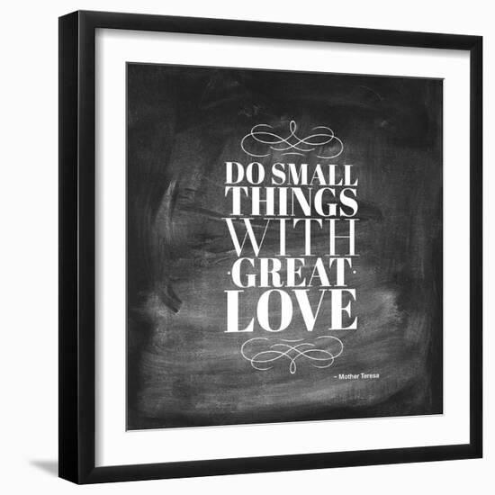 Chalk Type - Great Love-Stephanie Monahan-Framed Giclee Print