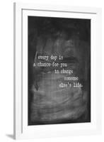 Chalk Type - Life-Stephanie Monahan-Framed Giclee Print