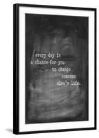 Chalk Type - Life-Stephanie Monahan-Framed Giclee Print