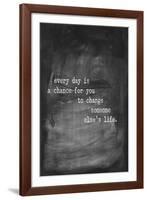 Chalk Type - Life-Stephanie Monahan-Framed Giclee Print