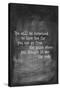 Chalk Type - The End-Stephanie Monahan-Stretched Canvas