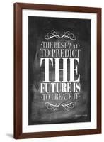 Chalk Type - The Future-Stephanie Monahan-Framed Giclee Print