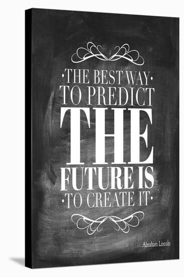 Chalk Type - The Future-Stephanie Monahan-Stretched Canvas