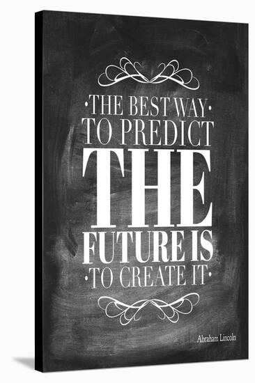 Chalk Type - The Future-Stephanie Monahan-Stretched Canvas