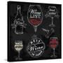 Chalk Wine-bioraven-Stretched Canvas