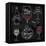 Chalk Wine-bioraven-Framed Stretched Canvas