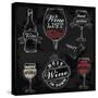 Chalk Wine-bioraven-Stretched Canvas