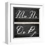 Chalkboard Alphabet - M-Tania Bello-Framed Giclee Print