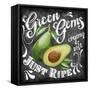 Chalkboard Avocado-Art Licensing Studio-Framed Stretched Canvas