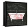 Chalkboard Bath II-Sue Schlabach-Framed Stretched Canvas