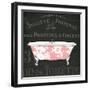 Chalkboard Bath II-Sue Schlabach-Framed Premium Giclee Print