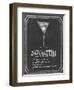 Chalkboard Cocktails II-Grace Popp-Framed Art Print