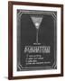 Chalkboard Cocktails II-Grace Popp-Framed Art Print