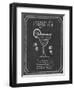 Chalkboard Cocktails IV-Grace Popp-Framed Art Print